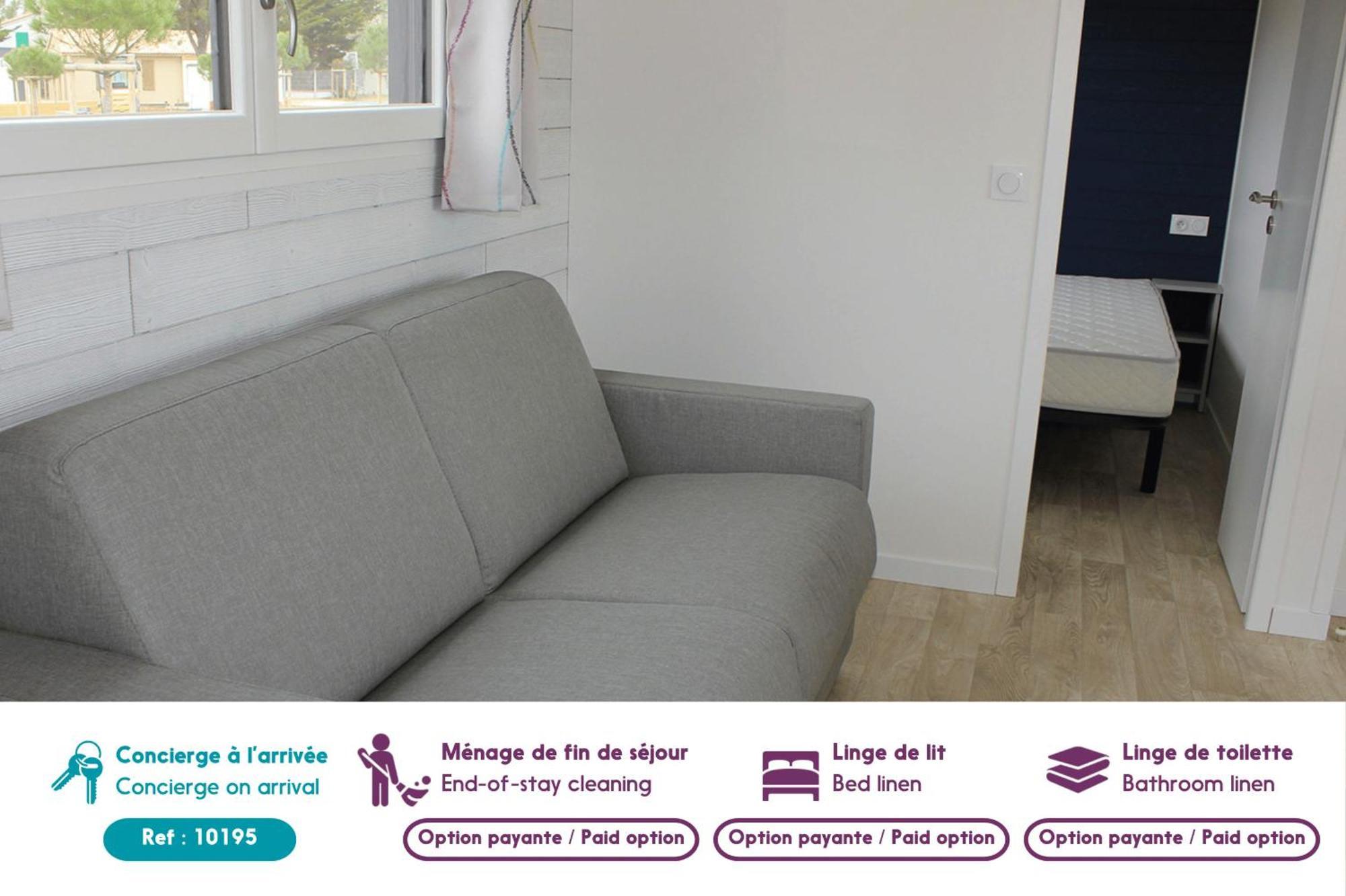Chalet Pour 6, Domaine Avec Piscine Saint-Hilaire-de-Riez Luaran gambar